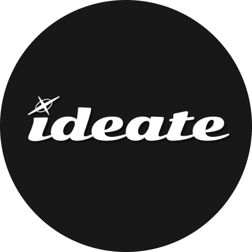 "Ideate.xyz: AI Design Co-Pilot for Content Teams | Like Canva + Expert" logo